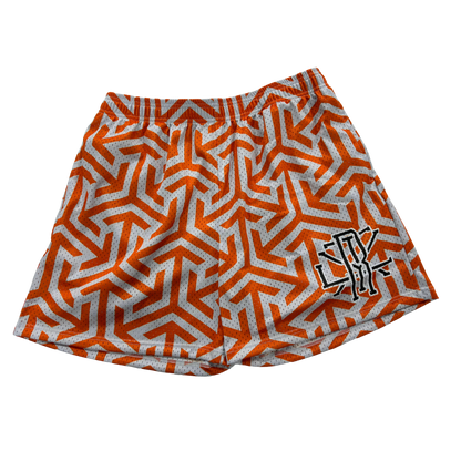 Royalty Mesh Shorts (Orange)