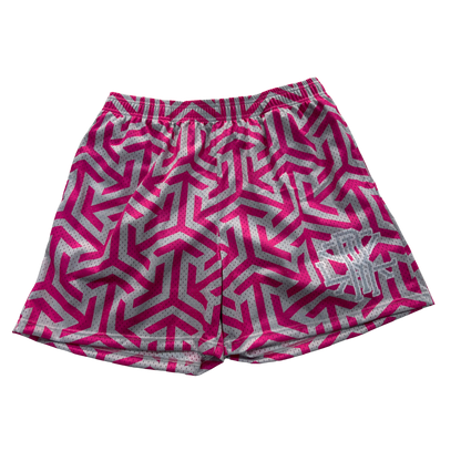Royalty Mesh Shorts (Pink)