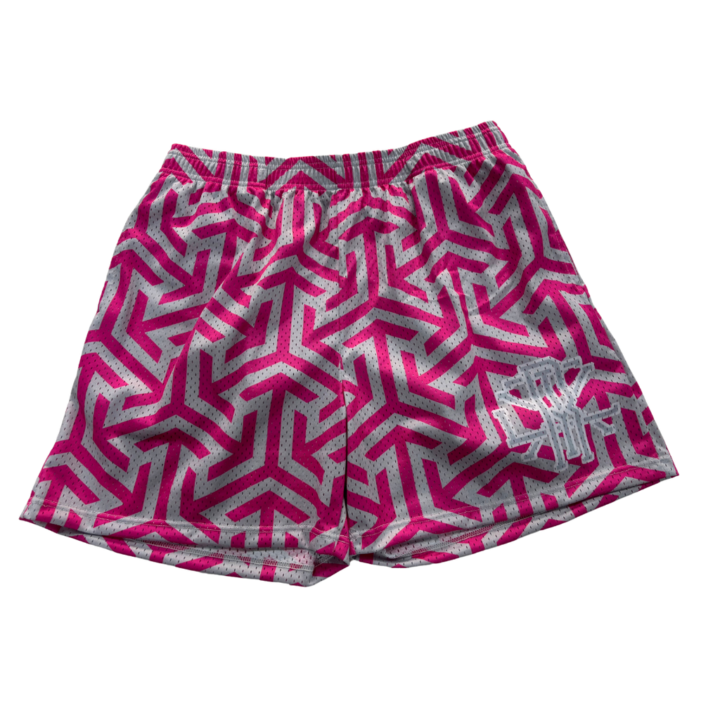 Royalty Mesh Shorts (Pink)